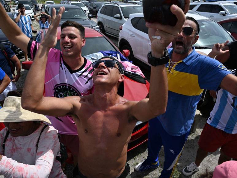 Así celebran la llegada de Lionel Messi al Inter Miami