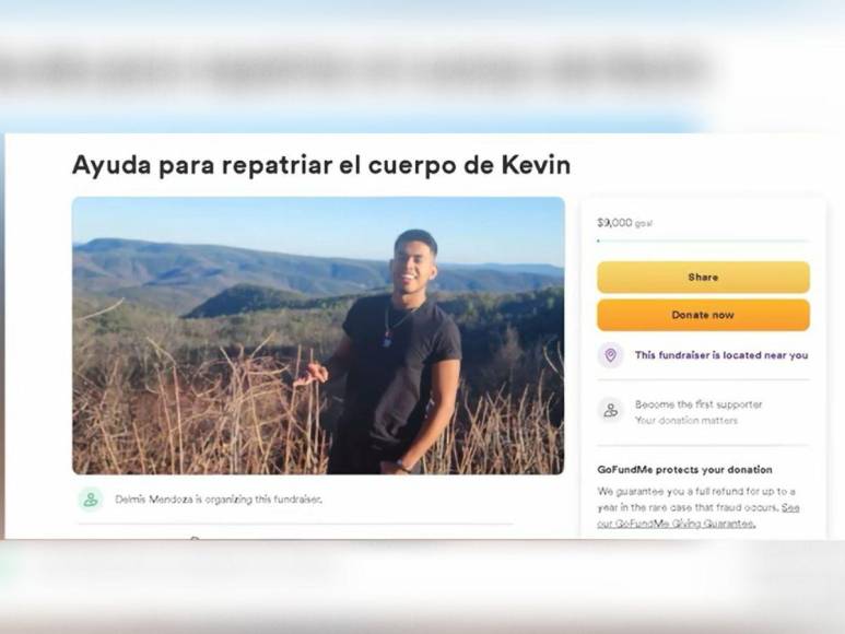 Ayudar a su madre en Honduras era el objetivo de Kevin Madrid Mendoza, el joven fallecido en accidente vial en EE UU