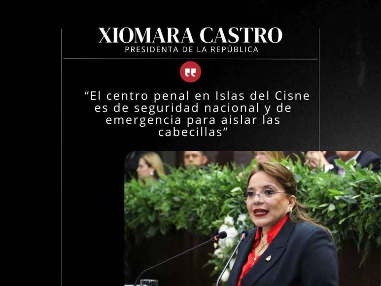 Frases de Xiomara Castro en su informe anual durante tercera legislatura del CN