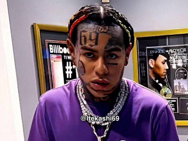 Tekashi 6ix9ine, el rapero y supuesto enemigo de Anuel AA con el que Yailin “la más viral” tendría un romance