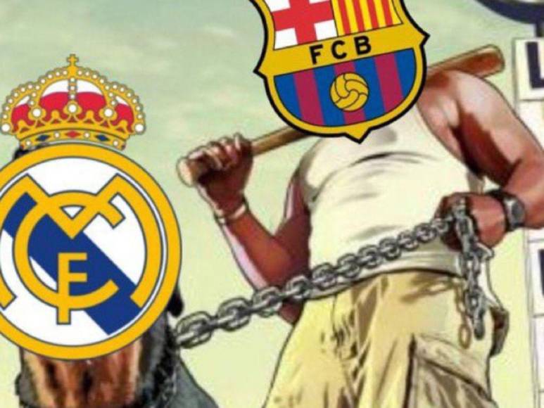 Te vas a morir de risa: Estos son los mejores memes que dejó el clásico entre Barcelona y Real Madrid