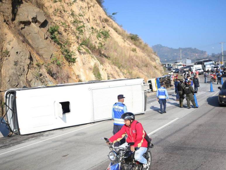 “Pensé en mis hijos”: Drama de pasajeros heridos tras accidente de rapiditos en la CA-5