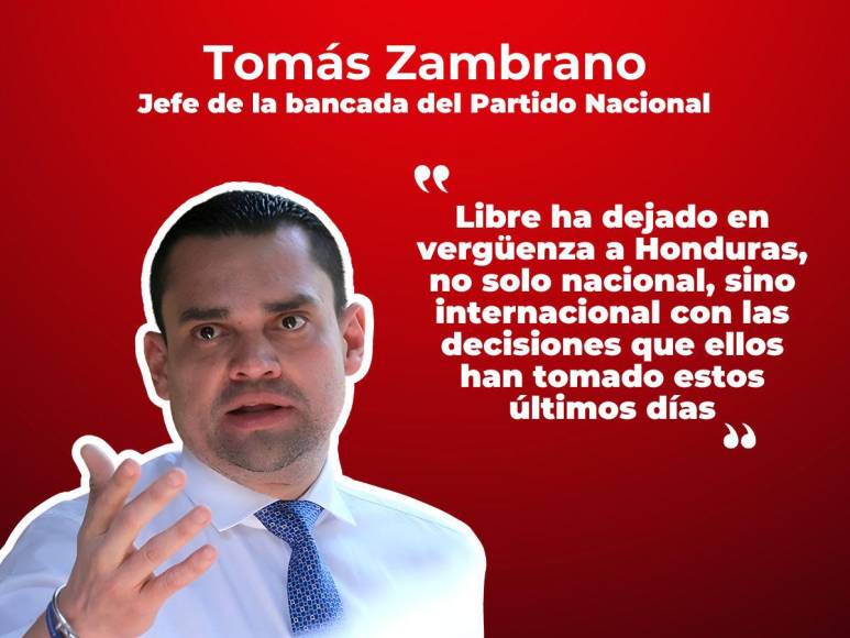 Tomás Zambrano sobre crisis política en Honduras: “Libre es capaz de todo para quedarse”