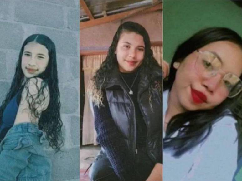 Semienterradas en fosas clandestinas: fotos del hallazgo de tres jovencitas muertas en Cedros