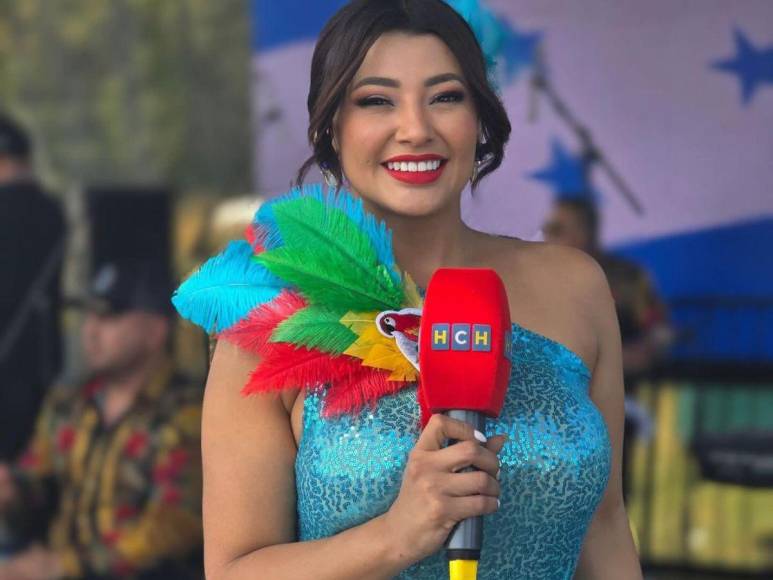 Inspirado en la Guacamaya: el vestido de Milagro Flores en las fiestas patrias