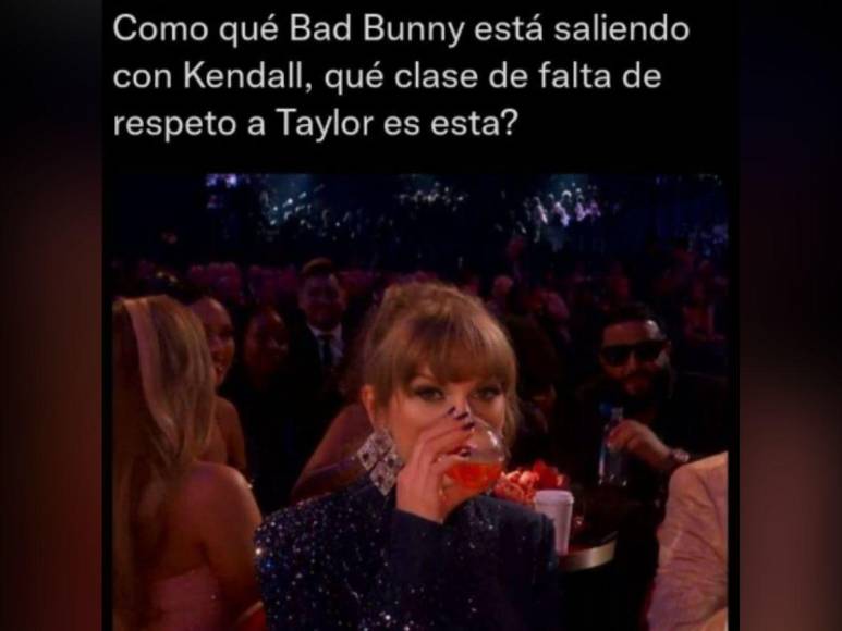 Los memes por el supuesto romance de Bad Bunny y Kendall Jenner