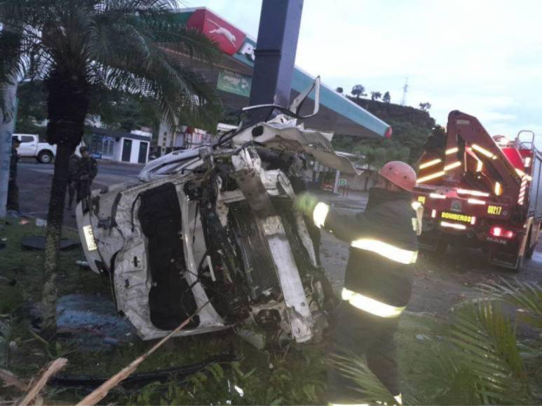 André Lobo, el presunto conductor del vehículo en accidente del anillo periférico