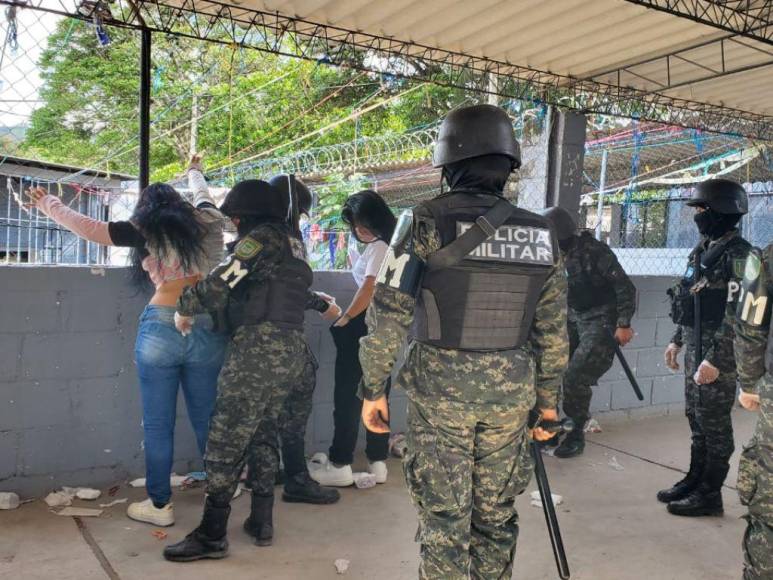 Requisas y despliegue militar: así fue la intervención en la Penitenciaria Femenina de Adaptación Social