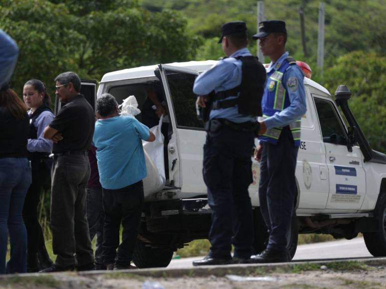 Lo que se sabe del accidente que causó la muerte al conductor de un microbús en Sabanagrande