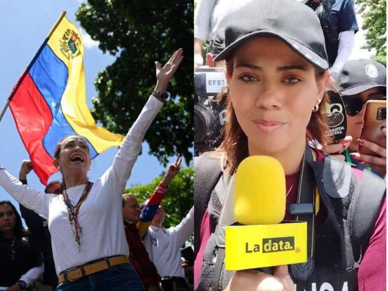 Dayana Krays, la periodista detenida por el chavismo por cubrir marcha de opositores