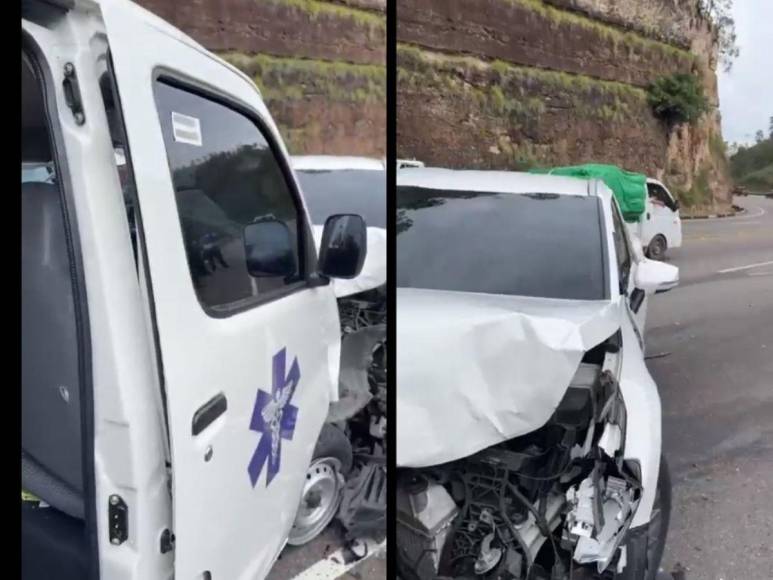 Las imágenes del accidente de esposa de Marco Bográn que dejó un muerto