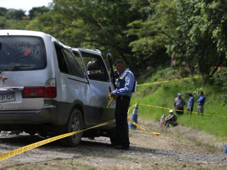 Lo que se sabe del accidente que causó la muerte al conductor de un microbús en Sabanagrande