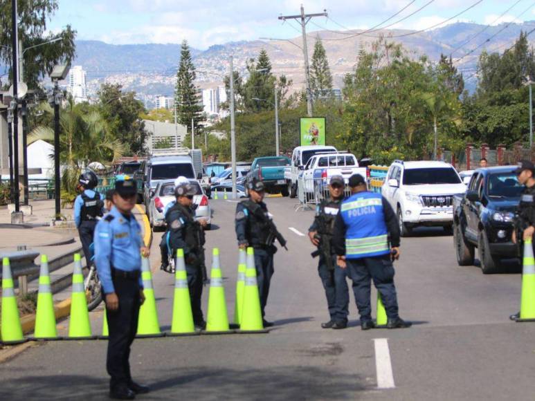 Así se movilizaron los simpatizantes de Libre en segundo aniversario de gobierno