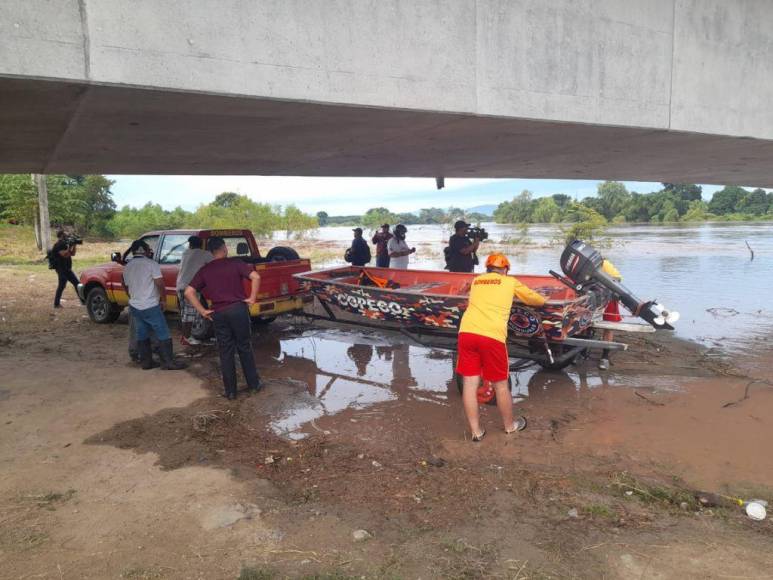 Alerta roja y cientos de familias evacuadas: los efectos de la crecida del Río Ulúa