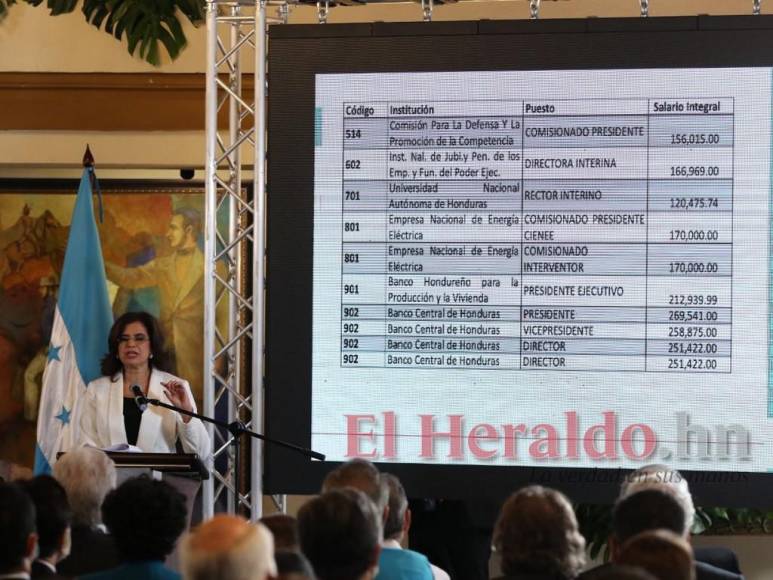 Las cifras reveladas en primer informe financiero de situación del Estado (FOTOS)