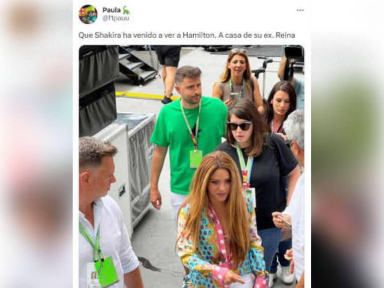 Shakira y Lewis Hamilton: ¿amor o coincidencia? Los memes de su posible romance