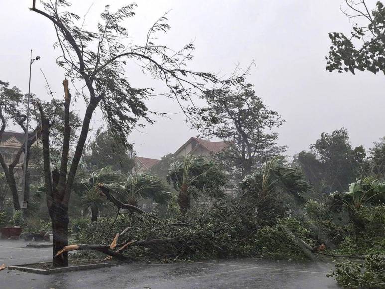 Tifón Yagi deja dos muertos y casi un centenar de heridos en el sur de China