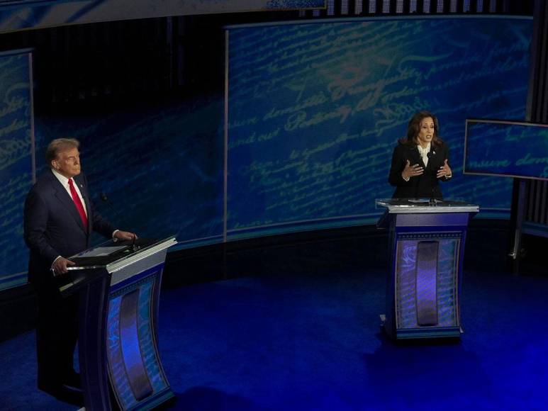 Entre acusaciones y propuestas se desarrolló el debate entre Trump y Harris