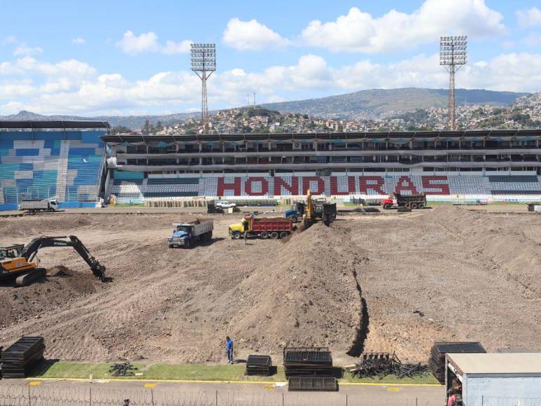 Sistema de drenaje colapsado, pésimo engramillado y varias irregularidades: los hallazgos en el Estadio Nacional