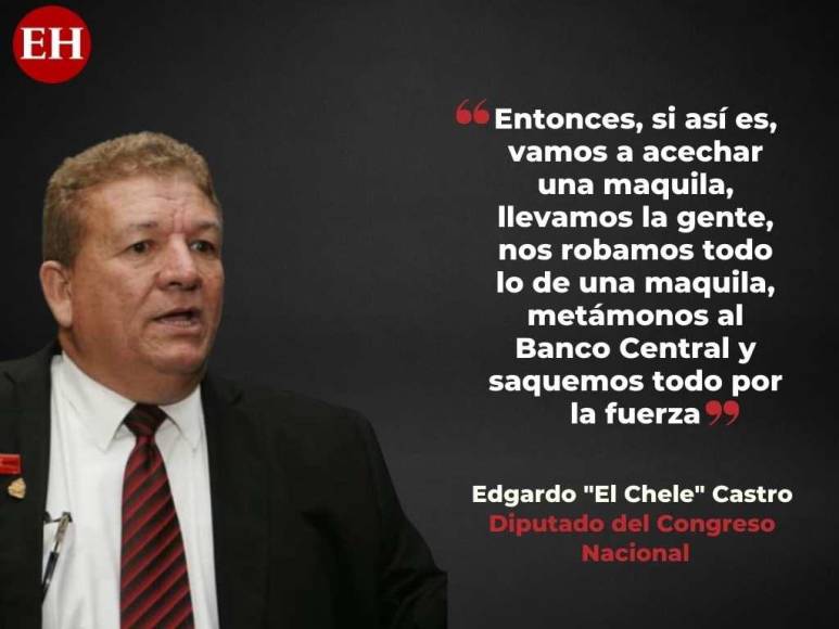 Diputado Edgardo Castro critica situación en el Congreso Nacional y actuar de Libre