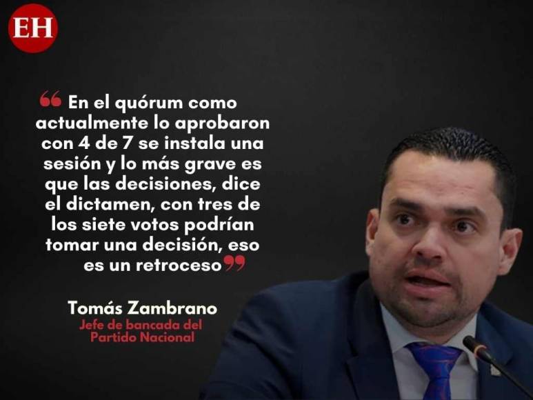 “Libre quiere una Corte que obedezca a sus intereses”: Tomás Zambrano sobre ley para elección de Junta Nominadora