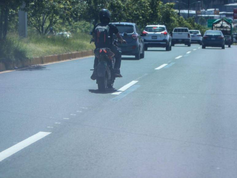 Pobladores critican señalización vial en el anillo periférico de la capital