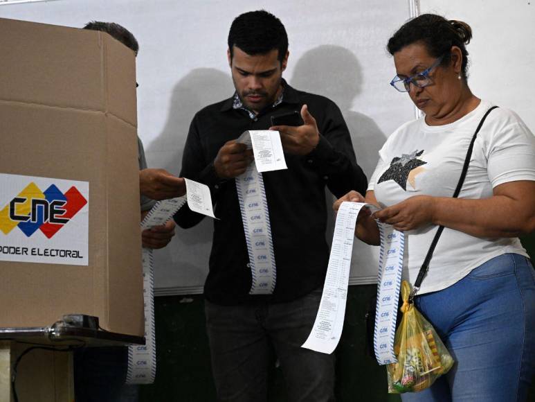 Tensión y celebraciones anticipadas: el escrutinio de votos en las históricas elecciones de Venezuela