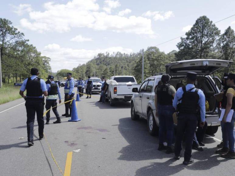 Mortal ‘jalón’ y objetivo de llegar a EUA: revelan nuevos detalles de masacre en carretera a Guaimaca