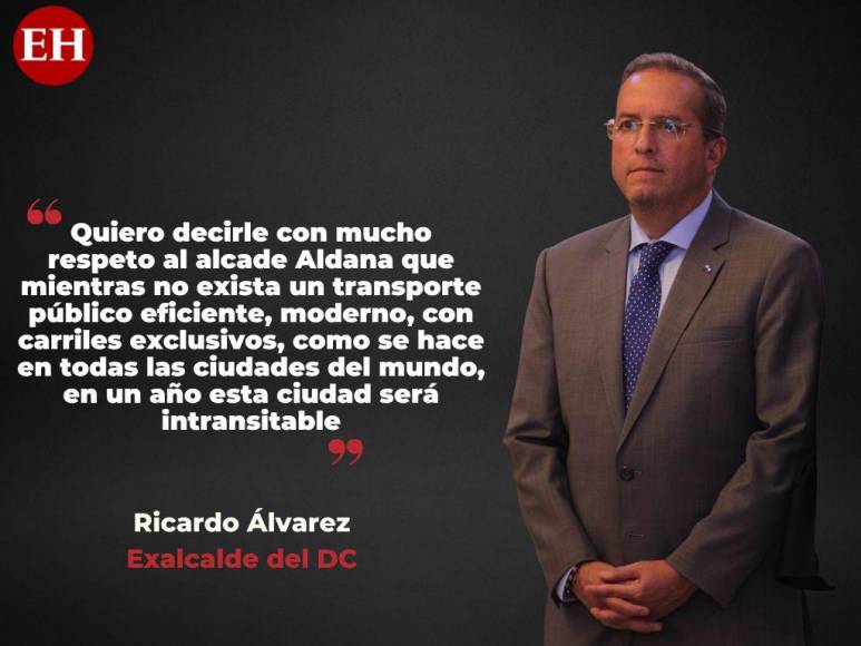 Las frases de Ricardo Álvarez tras cancelación del Trans-450 en la capital