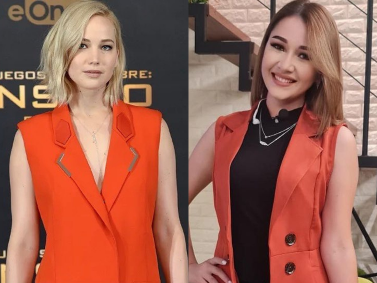 El increíble parecido entre Jennifer Aplícano y Jennifer Lawrence