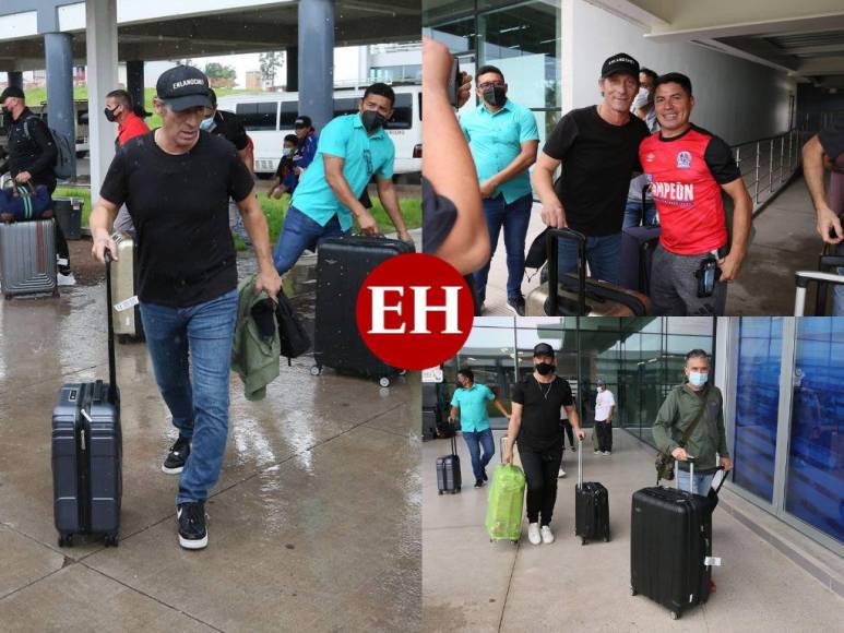 ¡Ilusión merengue! Así se vivió la llegada de Pedro Troglio a Honduras para tomar las riendas del Olimpia