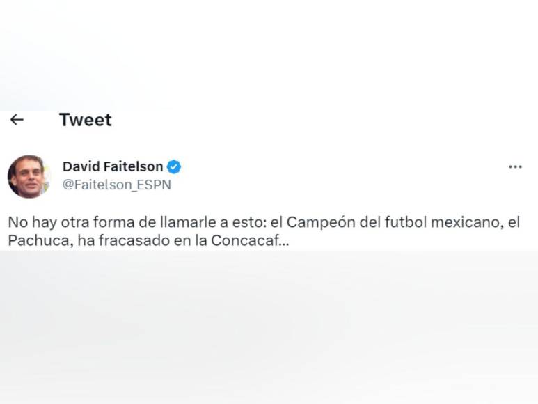 Prensa mexicana explota contra Pachuca por caer derrotado ante Motagua