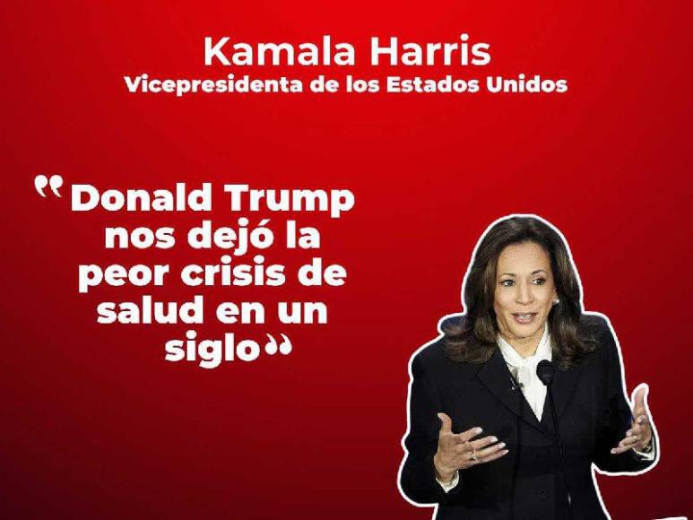 Las frases más contundentes de Kamala Harris contra Trump en el debate presidencial