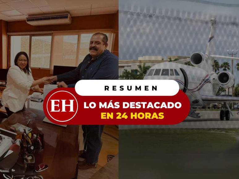 Renuncias y confiscación de avión presidencial: lo más destacado en 24 horas