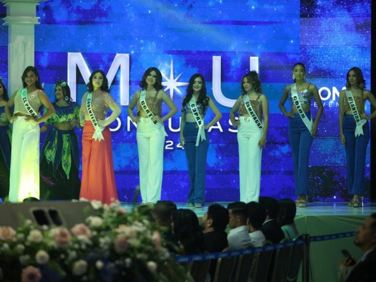 ¡Hermosas! Así fue el primer desfile de las candidatas al Miss Honduras Universo 2024