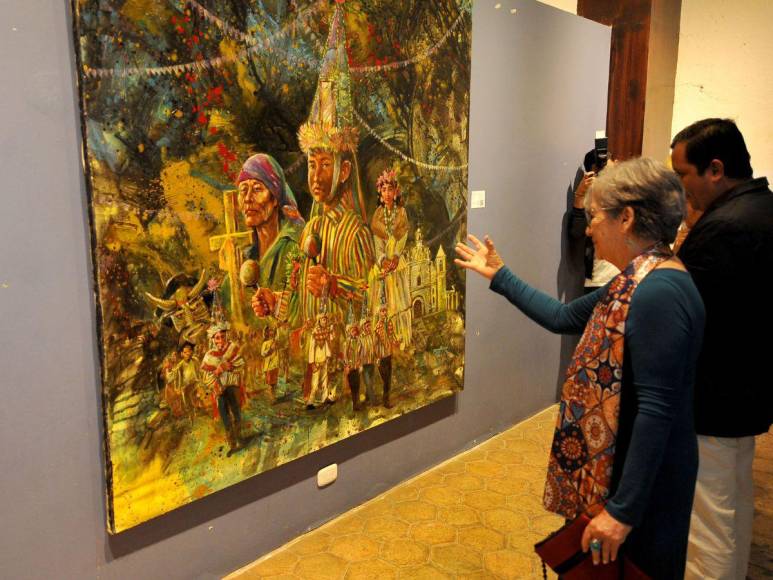 Román Murillo y su mirada a la cultura lenca en “La verbena”