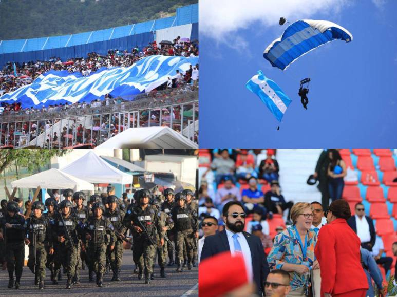 Las mejores imágenes que dejó la celebración del 202 aniversario de Independencia