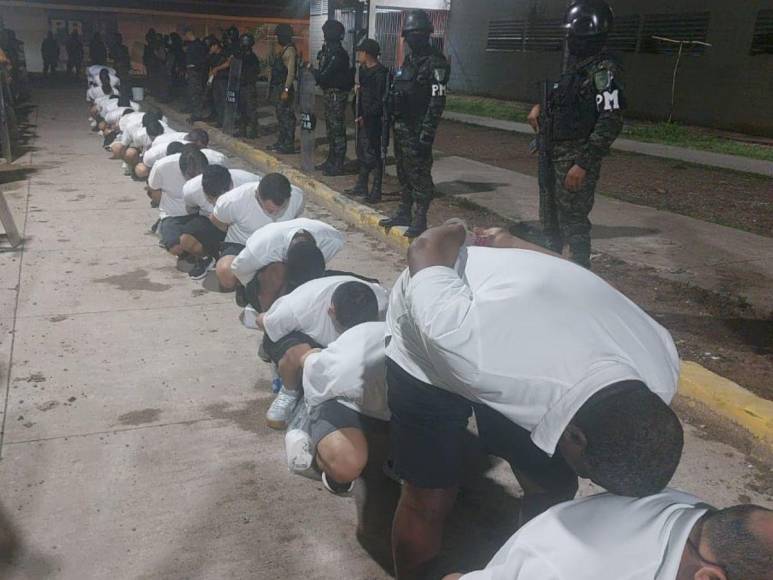 Fuerzas Armadas ejecutan operación de traslado simultánea en tres centros penitenciarios de Honduras