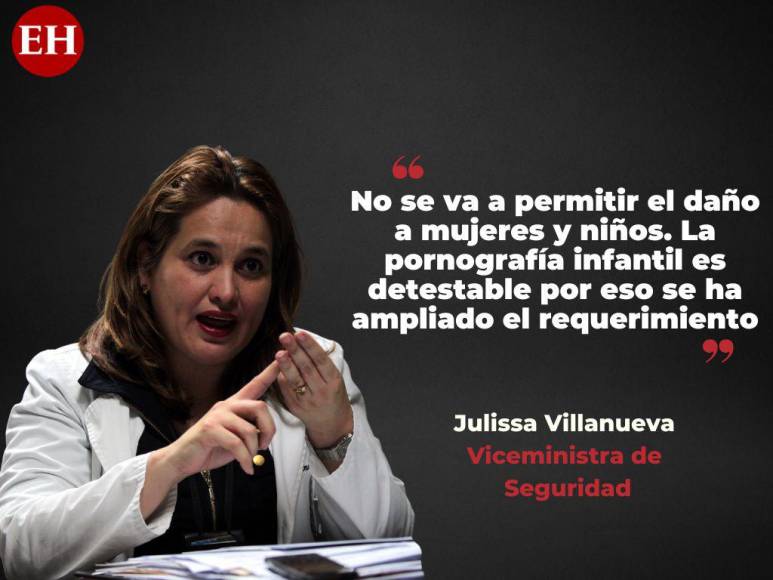 Frases de Julissa Villanueva sobre el caso de Gary Johnston