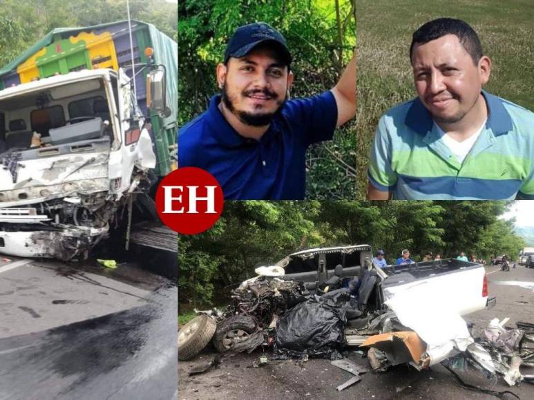 Los rostros de las víctimas del trágico accidente en Taulabé (Fotos)