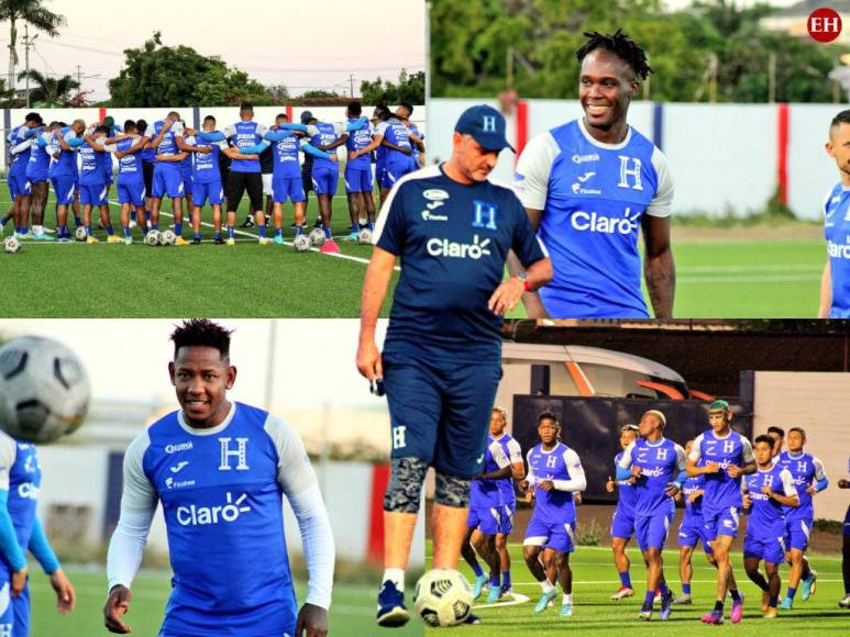 Honduras realizó su primer entrenamiento en Curazao previo al debut en la Nations League