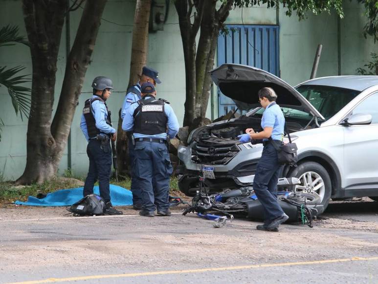 Doloroso momento: familia llega a reconocer a joven que murió en accidente salida a Valle de Ángeles