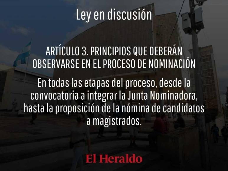 ¿Cuáles son las diferencias entre la actual Ley y la que está en discusión para conformar la Junta Nominadora de la CSJ?