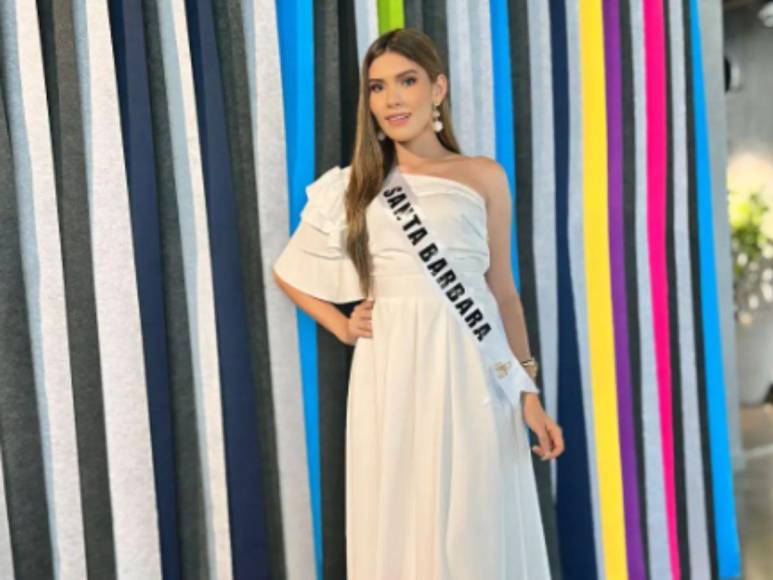 Olga Castillo, la hermosa candidata de Santa Bárbara en Miss Honduras Universo 2024