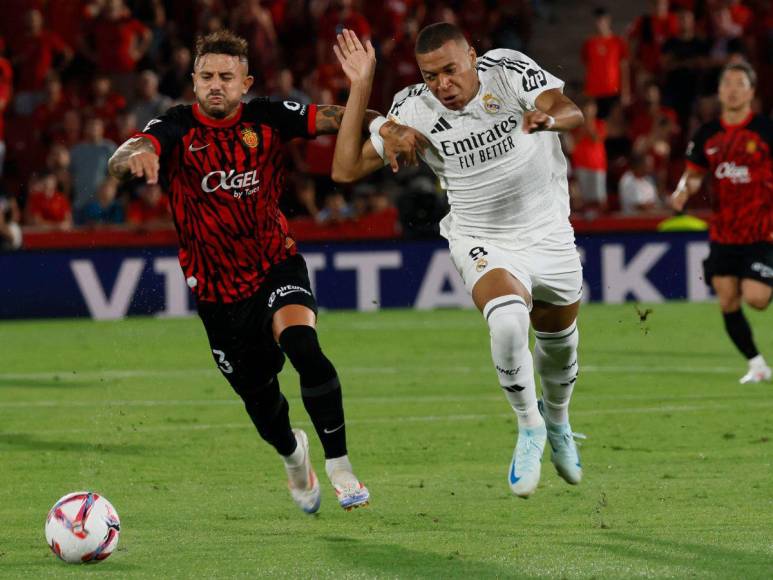 ¡Se le negó el gol! El partido de Mbappé en su debut en La Liga con el Real Madrid