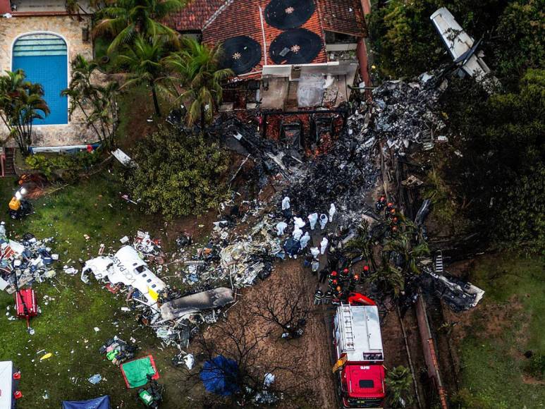 “Miré al cielo y vi que caía en picada”: Testigos relatan tragedia aérea en Brasil