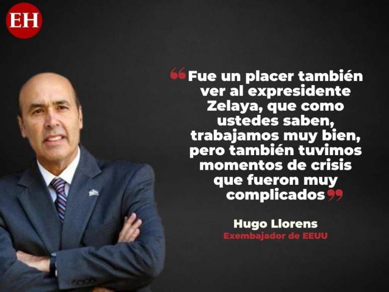 “El gobierno de Xiomara Castro puede ser un gran socio para EE UU”: Frases de Hugo Llorens