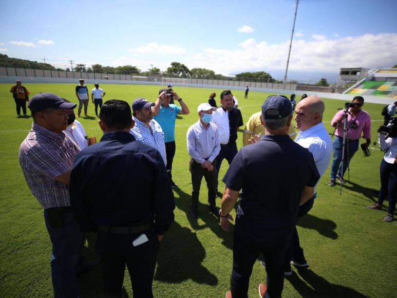 A la espera de Olimpia y Motagua: Así luce el remodelado estadio Carlos Miranda de Comayagua