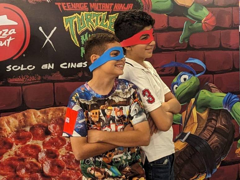 Una noche de premier con las “Tortugas Ninja: Caos mutante”