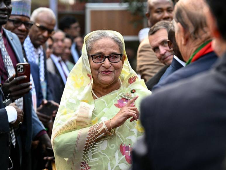 Sheikh Hasina, primera ministra de Bangladesh derrocada tras protesta